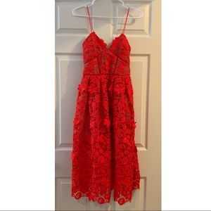 New self portrait azalea midi dress